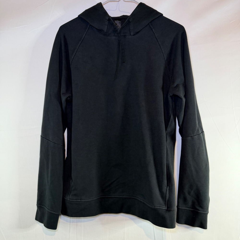 Lululemon City Sweat Pullover Hoodie Black Womens Size‎ S Raglan Activewear
